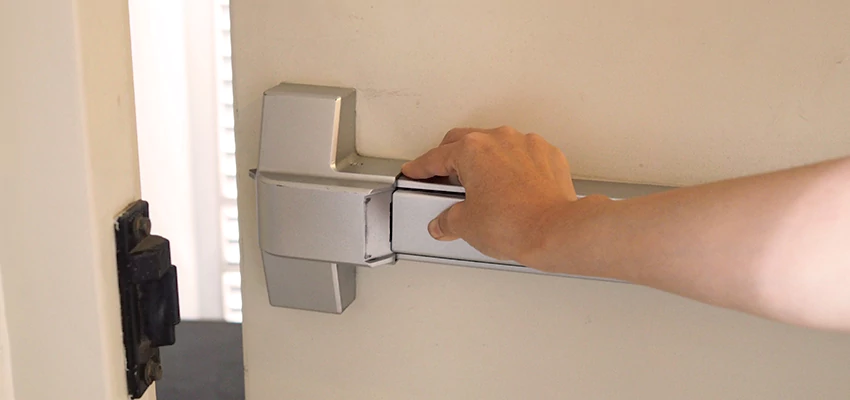 Roller Gate Panic Bar Installation in Claremont, California